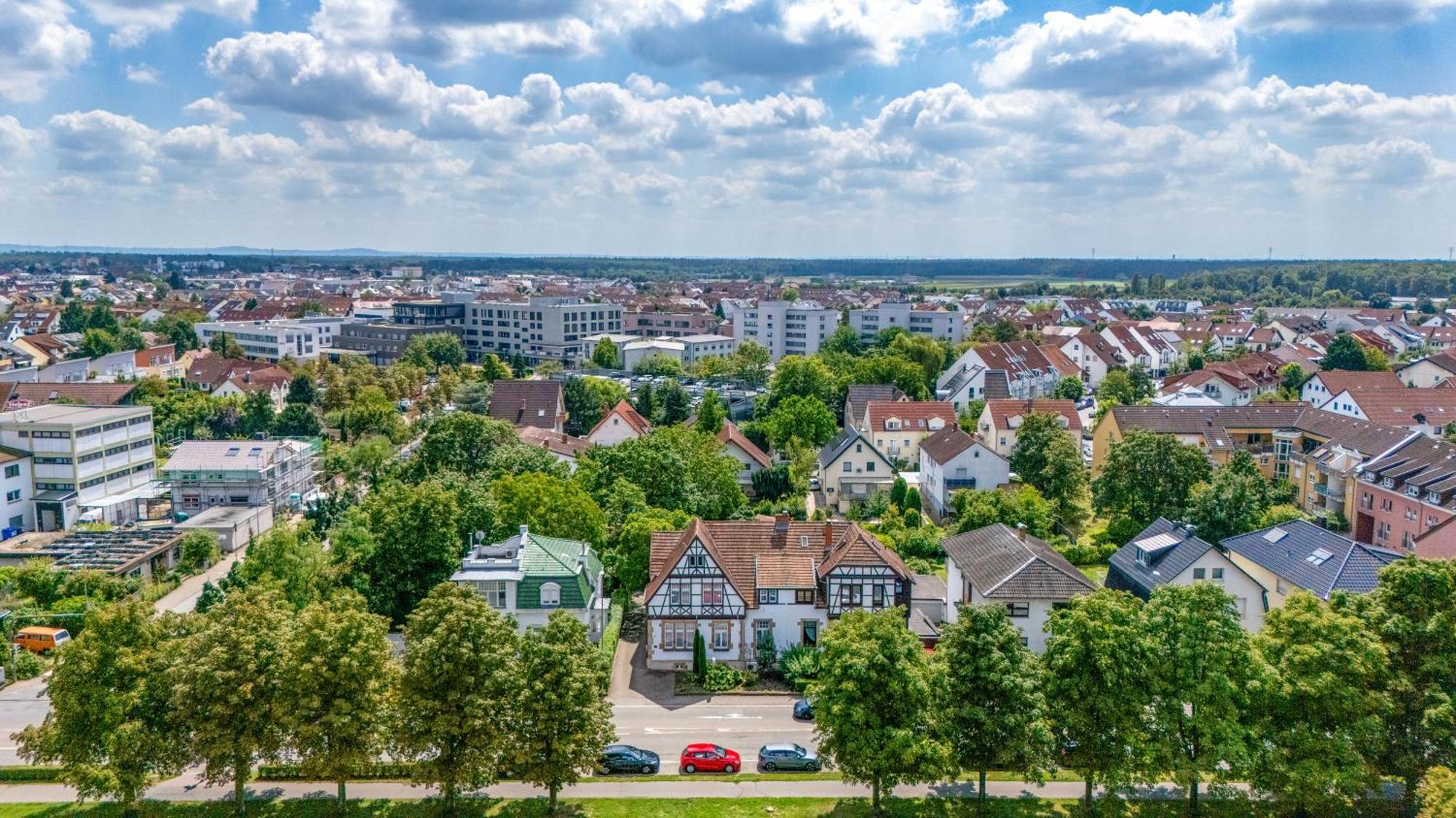 Villa Benz Hotel Garni Schwetzingen Exteriér fotografie